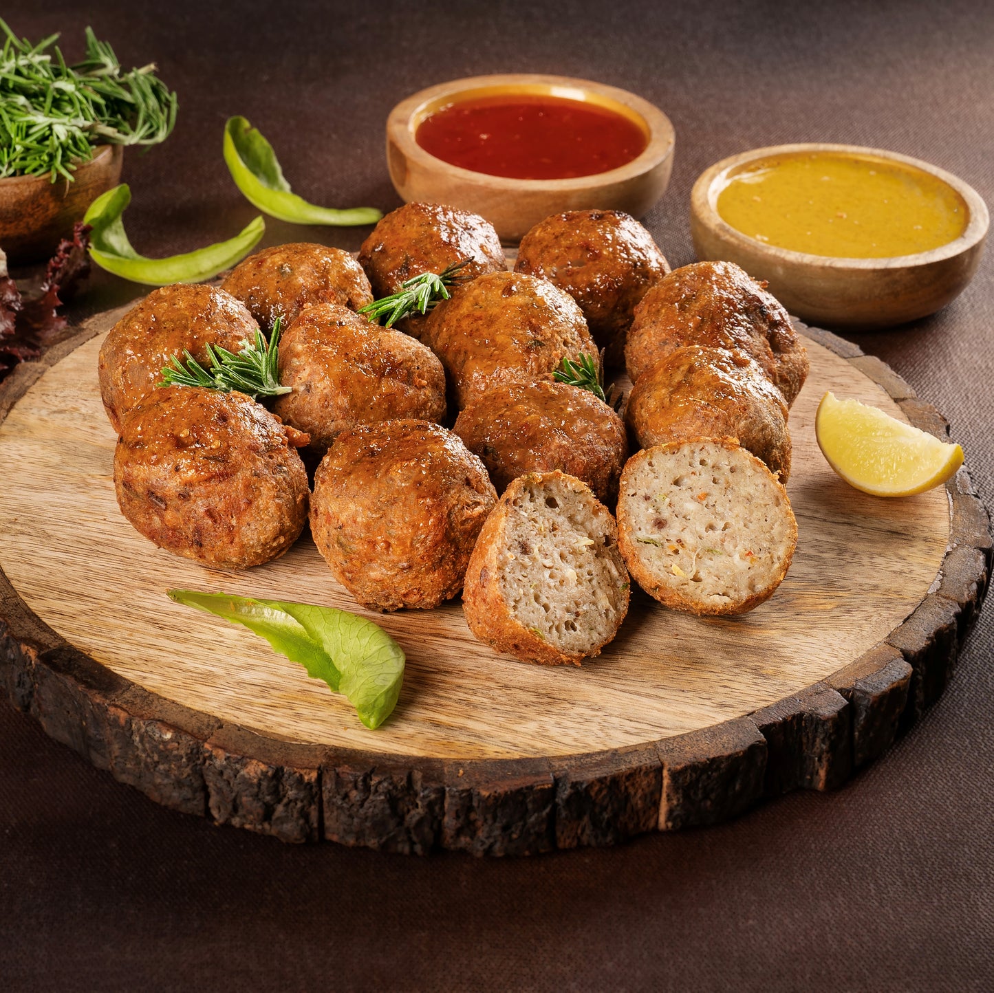 CHICKEN MEATBALLS - MIDDLE EASTERN STYLE