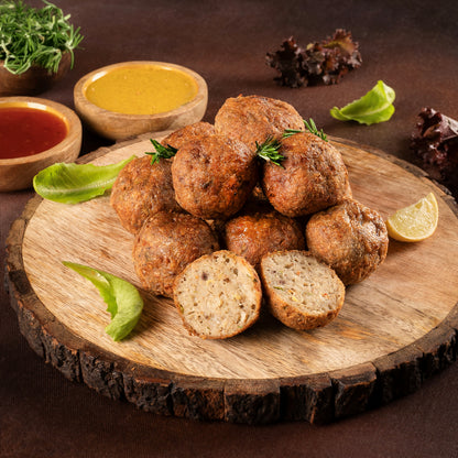 CHICKEN MEATBALLS -  MIDDLE EASTERN STYLE
