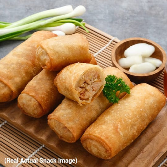 CHICKEN SPRING ROLLS - CRISPY HAWKER STYLE