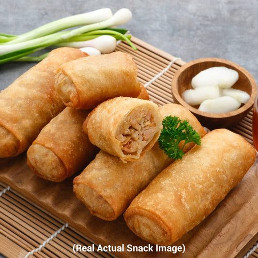 CHICKEN SPRING ROLLS - CRISPY HAWKER STYLE