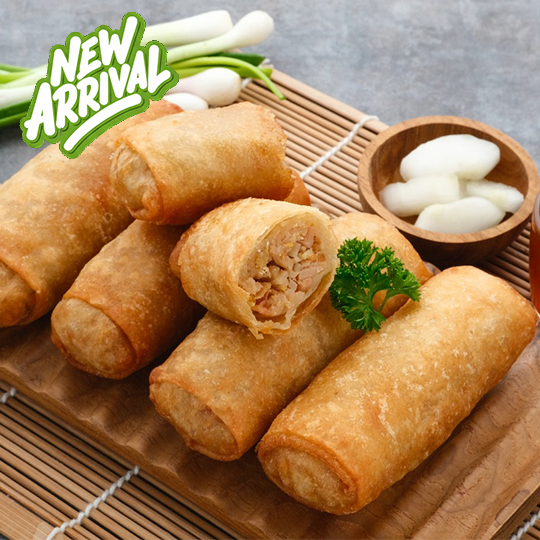 CHICKEN SPRING ROLLS - CRISPY HAWKER STYLE