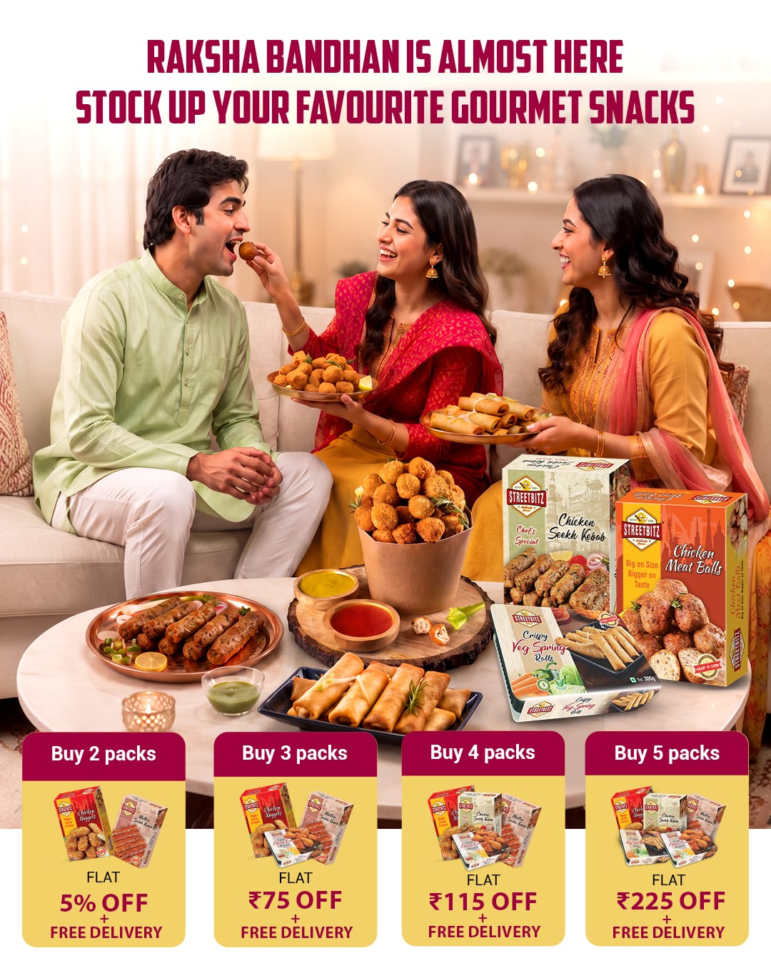 Delivering in Delhi NCR & Bangalore!