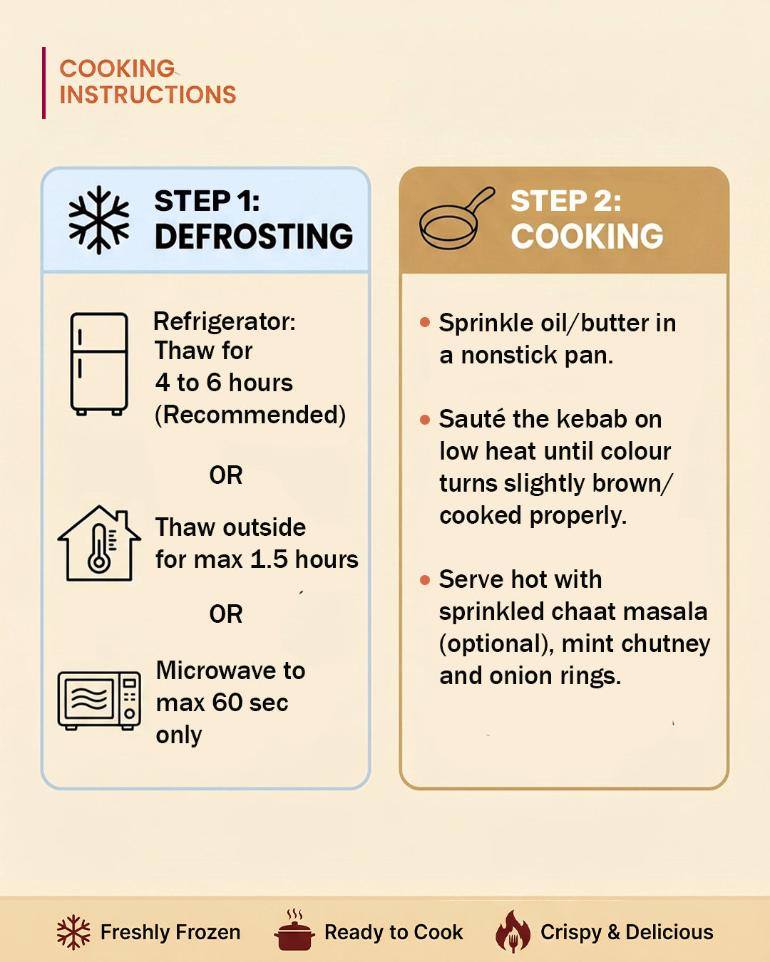 Cooking Instruction