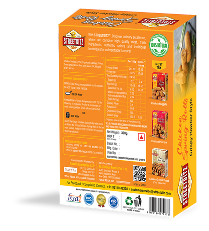 CHICKEN SPRING ROLLS - CRISPY HAWKER STYLE