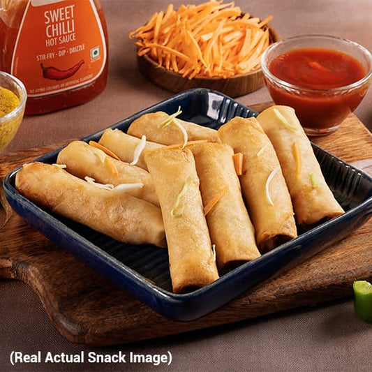 CRISPY VEG SPRING ROLLS